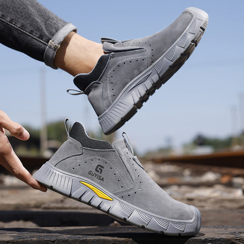 GUYISA welder shoes spark-resistant anti-smashing&puncture