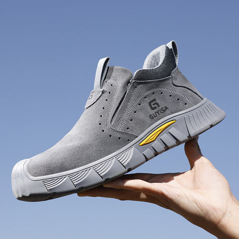 GUYISA welder shoes spark-resistant anti-smashing&puncture