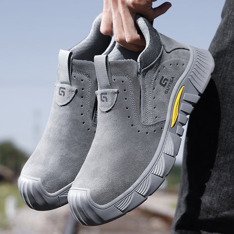 GUYISA welder shoes spark-resistant anti-smashing&puncture