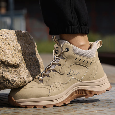 GUYISA safety shoes middle-cut water-repellent anti-smashing&puncture